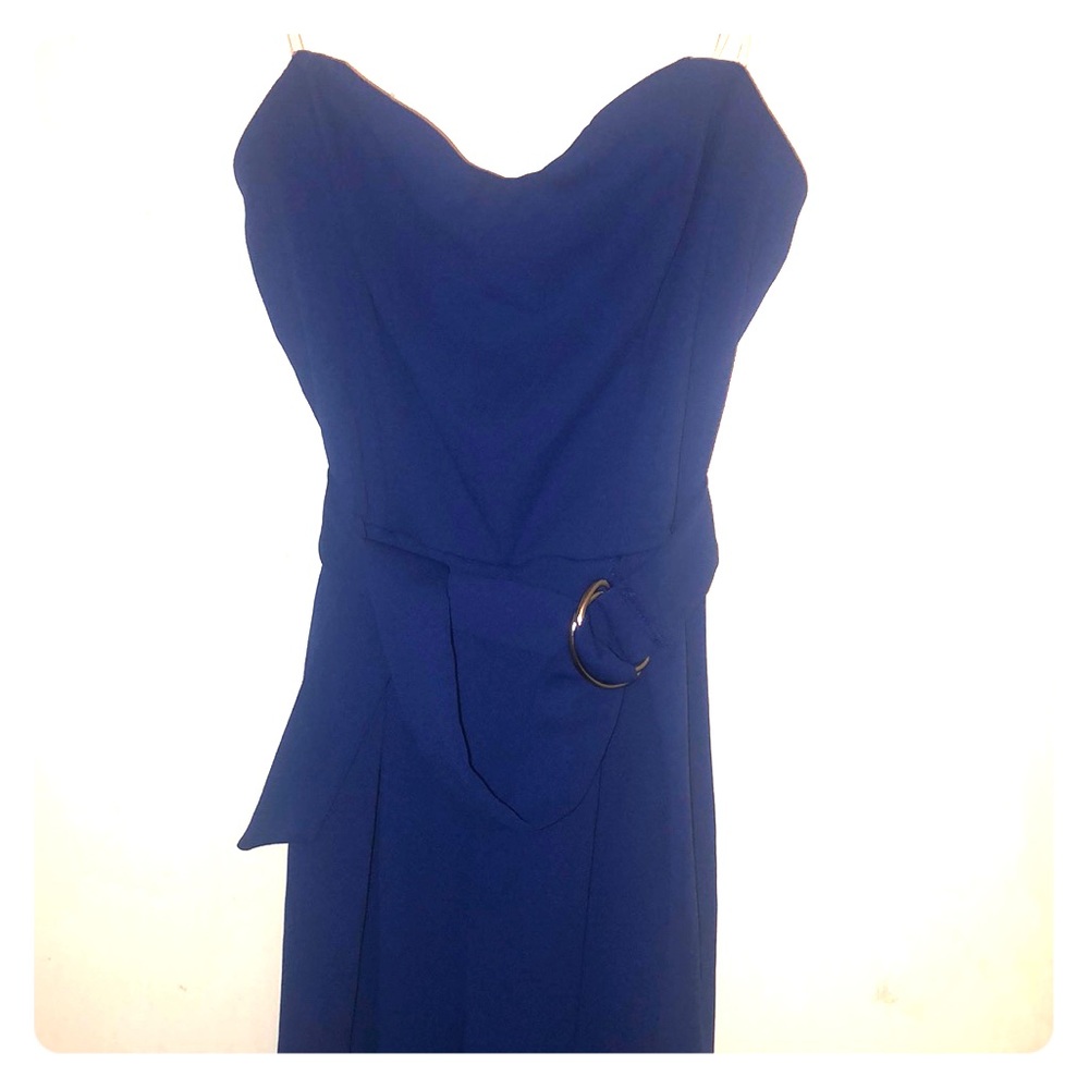 Medium Strapless Navy Jumper